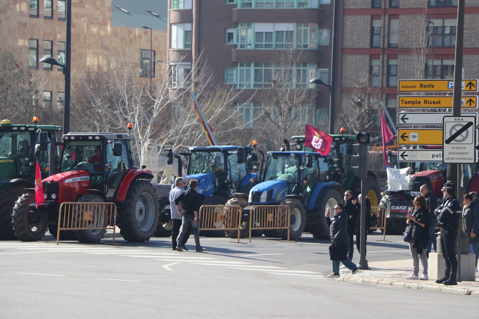 En directo | Quinta jornada de protestas por el futuro del campo en León